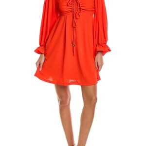 Elegant Orange Dress